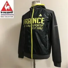 ルコックゴルフ◆ハイブリッド ジップアップ パーカー 裏起毛 グレー Mサイズ