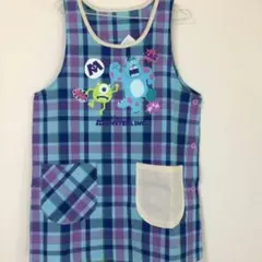 新品 モンスターズインク エプロン M L チェックのサムネイル