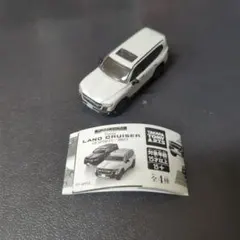 タカラトミー トヨタ ランドクルーザー ホワイトパール ミニカー