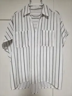 INGNI ストライプ ブラウス シャツ トップス レディース M