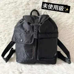未使用✨ポーター リュックサック バックパック タンカー ブラック