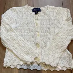 Polo Ralph Lauren アイボリー カーディガン 2/2T