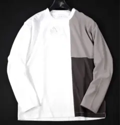 【THE SHOP TK/タケオキクチ】パネル切替プルオーバー 長袖カットソーM