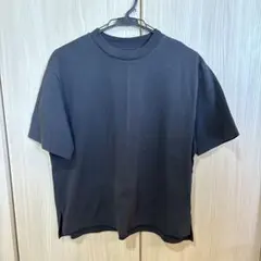 UNIQLO エアリズム クルーネックT ブラック XL エアリズムのサムネイル