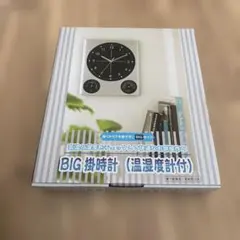 BIG掛時計 温湿度計付 SW-226