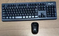 バッファロー BUFFALO ワイヤレス無線 キーボード 静音マウスセット