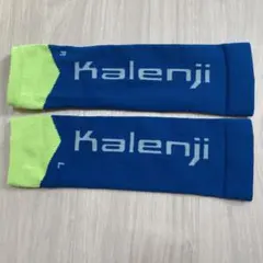 Kalenji ランニングソックス L 青/黄緑