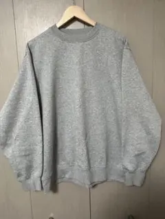 無印良品　紳士　スウェットシャツ　XL　2024年モデル　グレー
