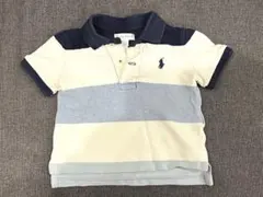 Ralph Lauren ポロシャツ 12M ストライプ　70-80サイズ