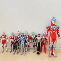 ウルトラマン ソフビ フィギュア まとめ売り　10体