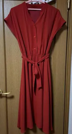 オレンジワンピース