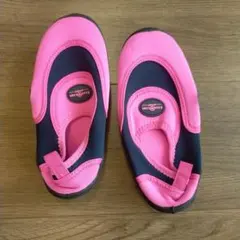 水泳用スリッポンシューズ 18-19cm ピンク