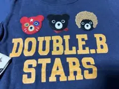 美品★ミキハウス★DOUBLE.B★ダブルB★ビー君刺繍トレーナー★100cm