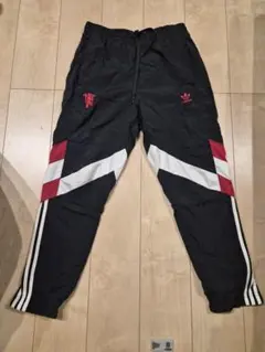 adidas ナイロンパンツ L マンチェスターユナイテッド