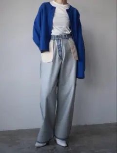 INSCRIRE アンスクリア　デニム　Loose Fit Inside Outのサムネイル