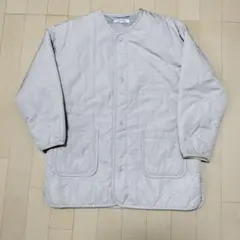 GLOBAL WORK　キッズ キルティングコート ライトグレー