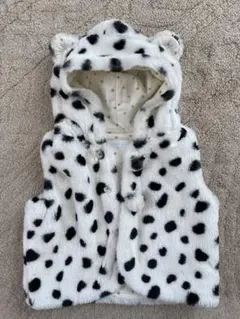 bebe ファーベスト 耳付きフード