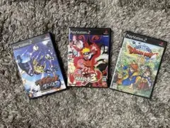 PlayStation2 ソフト3本セット　NARUTO ドラクエ　ラチェット