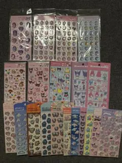 サンリオ　キティ　マイメロ　クロミ　ハンギョドン　シナモンシール　20点セット