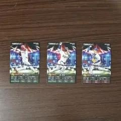 カルビー　ポテトチップス　プロ野球スピリッツA カード　大貫　辰己　森
