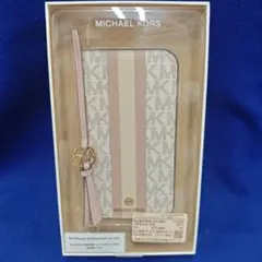 MICHAEL KORS iPhone17ProMax用手帳型ケース新品未使用 - メルカリ