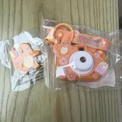 ☆韓国限定 オリーブヤング カメラキーリング ポケモン ピカチュウ
