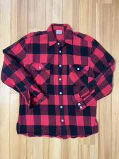 激レア】 バッファローチェックボアフランネルシャツ Lサイズロスコ