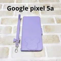 新品✨ Google pixel 5a 6.34インチ パープル 手帳型 紫