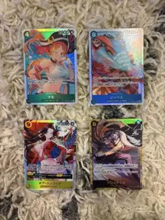 ワンピースカード　蒼海の七傑　ハンコック　ナミ　クロコダイル　ジンベエ