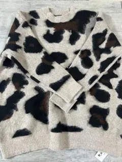 Laule'a レオパード　オーバーサイズニット