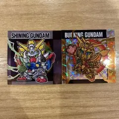 元祖SDガンダム　スナックⅡ シール　ゴッドガンダム　シャイニングガンダム