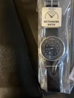 SEIKO Metronome Watch Fragment Edition 黒