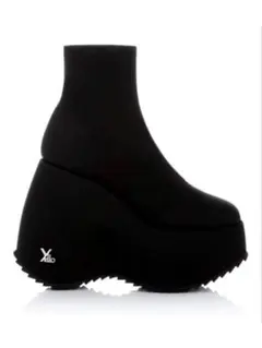 YELLO TOKYO BLACK PLATFORM SHORT BOOTSのサムネイル