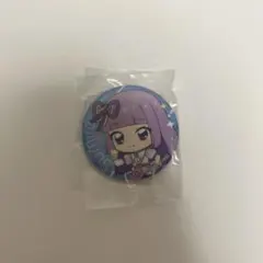 アイカツ×プリパラ　ガチャガチャ　缶バ　スミレ