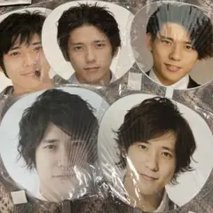 【新品未使用、未開封】嵐 二宮和也 ジャンボうちわ 5枚まとめ売り