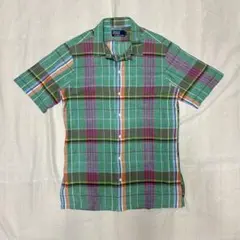 90s Polo by RALPH LAUREN オープンカラーシャツ チェック