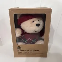 韓国限定 Starbucks スタバ ベアリスタ クリスマス 봉제인형