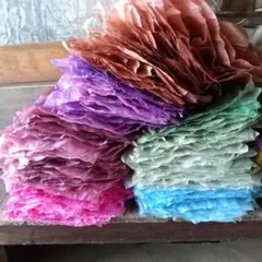 ③((専用))ジャンクジャーナル素材。トレペカラー味紙100枚セット