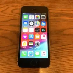 良品 Apple iPhone 5s 32GB スペースグレー au