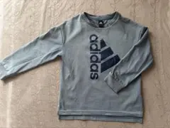 Adidas 130cm キッズ長袖カットソー