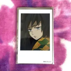 鬼滅の刃 冨岡義勇 チェキ風 ブロマイド ufotable 柱カフェ - メルカリ