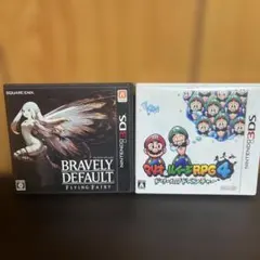 BRAVELY DEFAULT マリオ&ルイージRPG4のセット