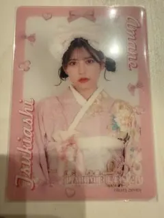 LARME フェス FRUITS ZIPPER 月足天音　クリアトレカ