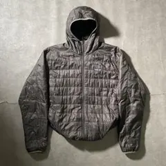 Patagonia ナノパフフーディ グレー L プリマロフトのサムネイル