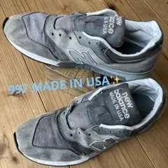 ［靴紐欠品］New Balance 997 MADE IN USA