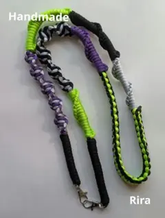 イエロー×紫スマホショルダー