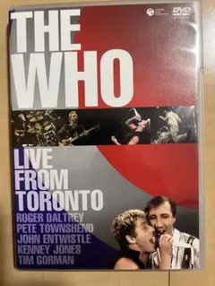 THE WHO LIVE FROM TORONTO DVD