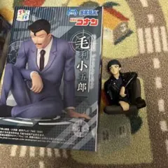 名探偵コナン 毛利小五郎（新品）　赤井秀一（中古）　ちょこのせ　フィギュア