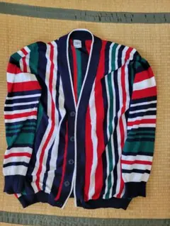 ZARA ストライプカーディガン XL