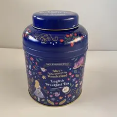 紅茶缶　不思議の国のアリス　小物入れ　空缶